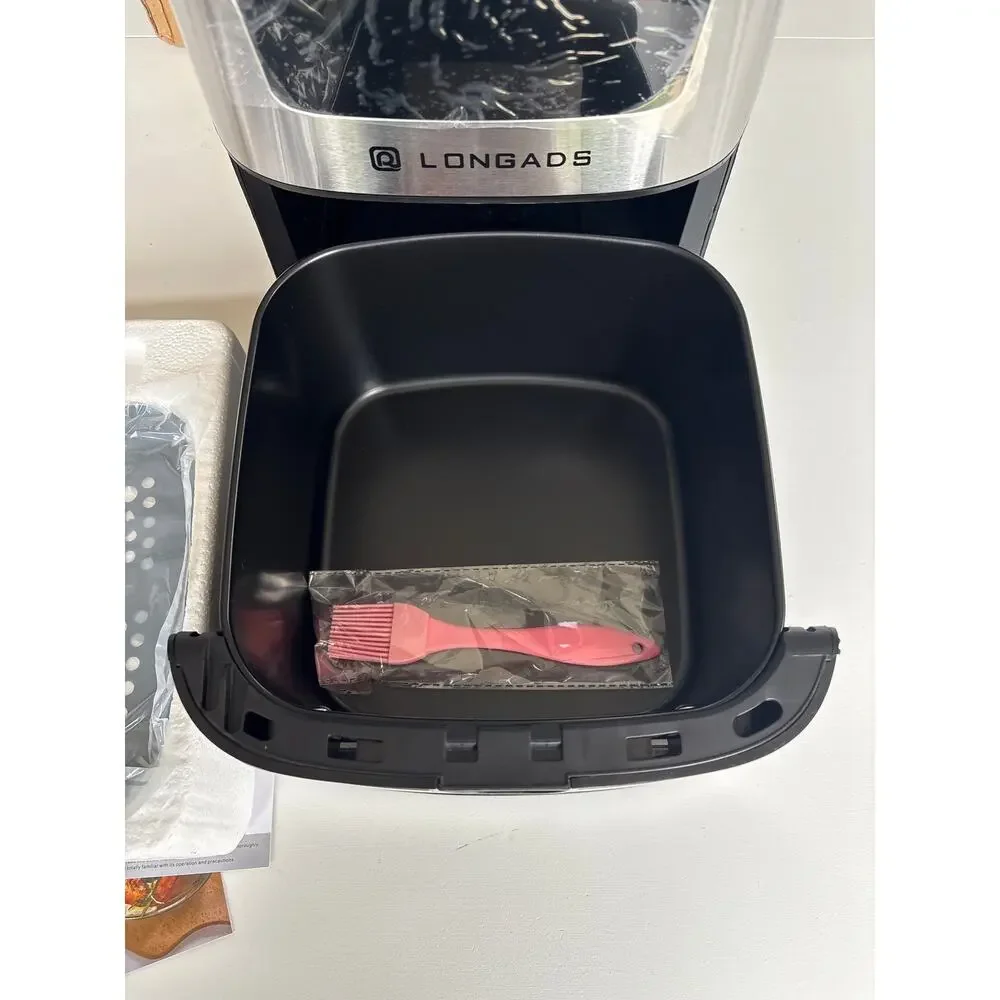 Longads 5-Quart 8 in 1 Air Fryer New in Box